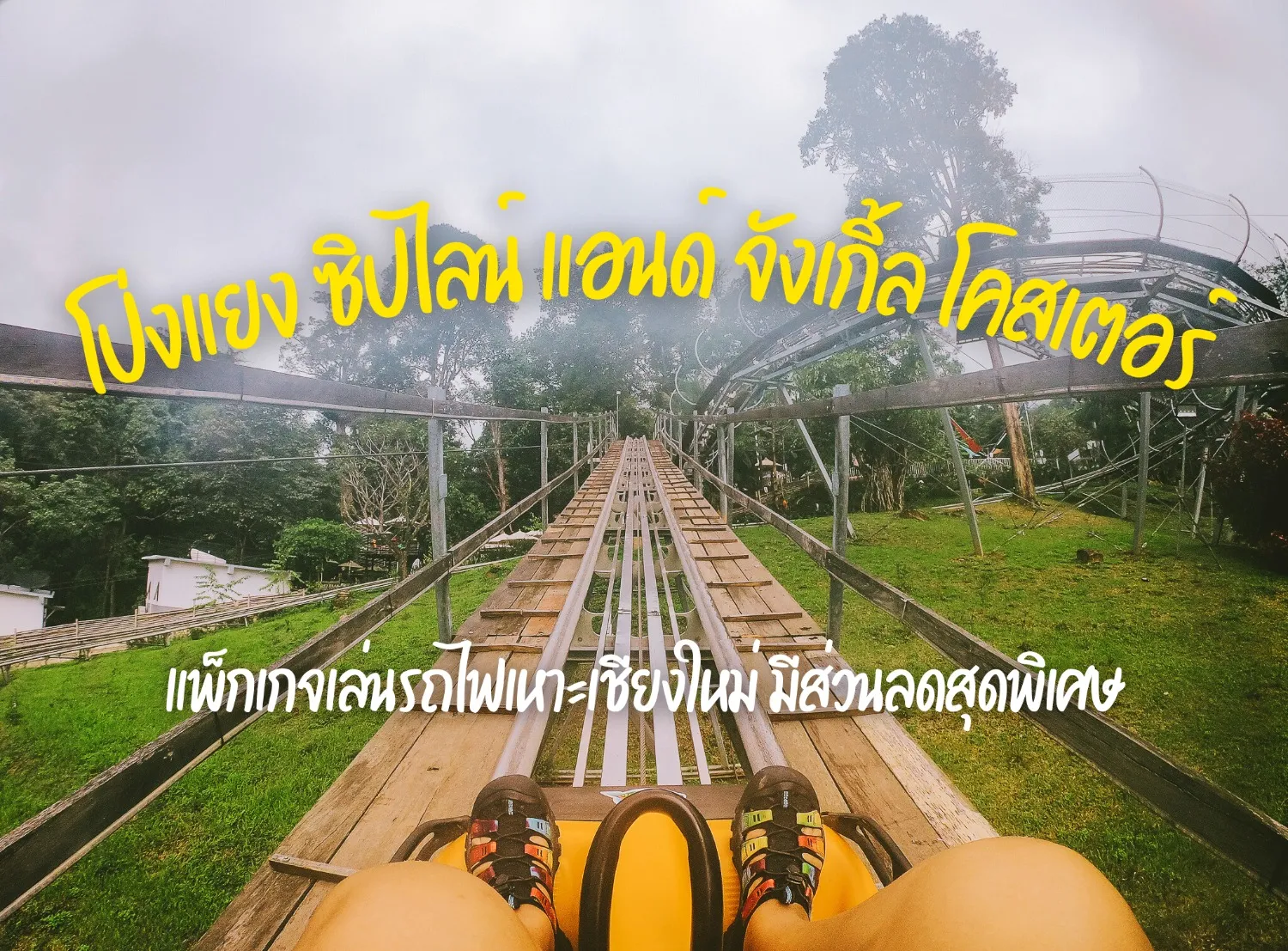 ส่วนลด 30% โป่งแยง ซิปไลน์ แอนด์ จังเกิ้ล โคสเตอร์ (ซิปไลน์เชียงใหม่)